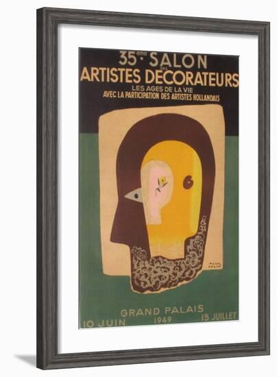 Salon des Arts Ménagers 49-Paul Colin-Framed Premium Edition