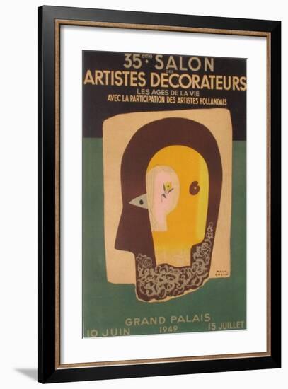 Salon des Arts Ménagers 49-Paul Colin-Framed Premium Edition