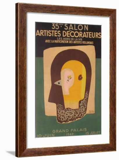 Salon des Arts Ménagers 49-Paul Colin-Framed Premium Edition