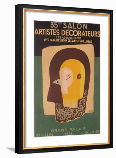 Salon des Arts Ménagers 49-Paul Colin-Framed Premium Edition