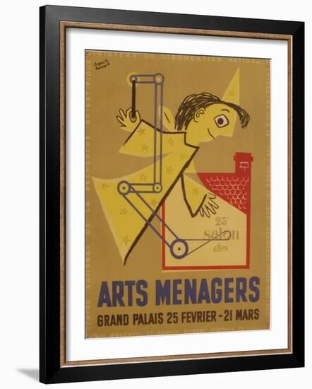Salon des Arts Ménagers 54-Francis Bernard-Framed Collectable Print