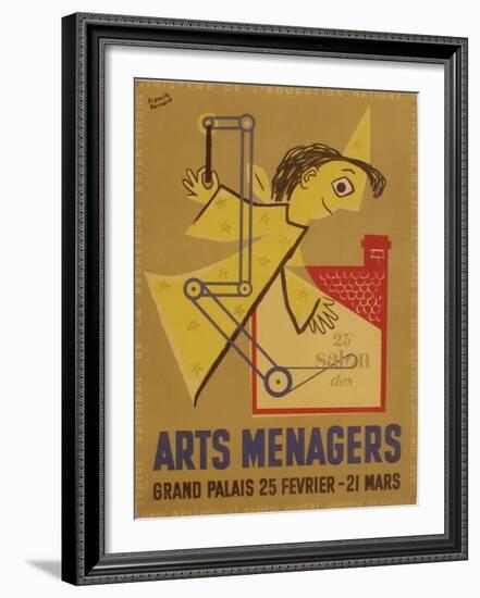 Salon des Arts Ménagers 54-Francis Bernard-Framed Collectable Print