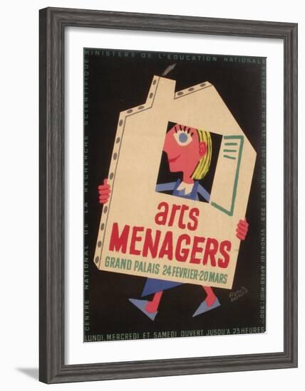 Salon des Arts Ménagers 55-Francis Bernard-Framed Premium Edition