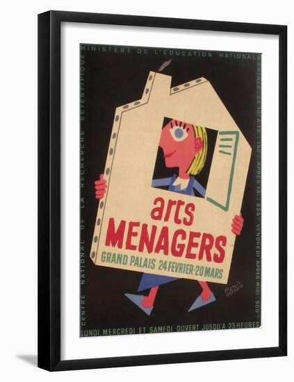 Salon des Arts Ménagers 55-Francis Bernard-Framed Premium Edition
