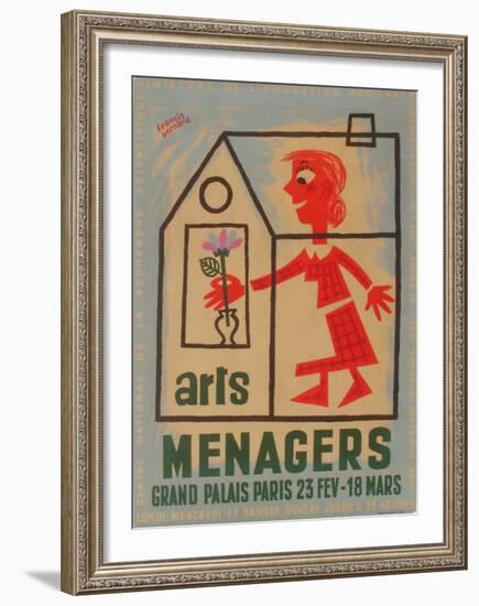 Salon des Arts Ménagers 56-Francis Bernard-Framed Premium Edition