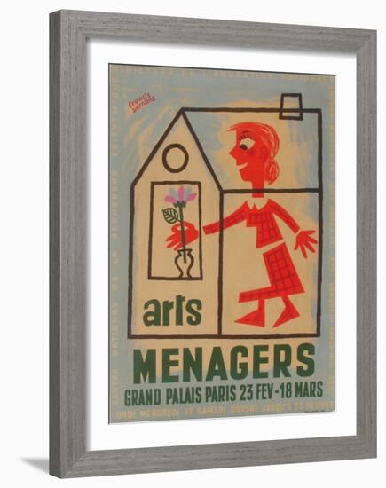 Salon des Arts Ménagers 56-Francis Bernard-Framed Premium Edition