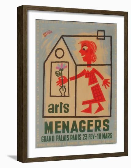 Salon des Arts Ménagers 56-Francis Bernard-Framed Premium Edition