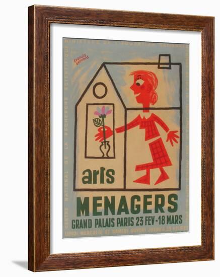 Salon des Arts Ménagers 56-Francis Bernard-Framed Premium Edition