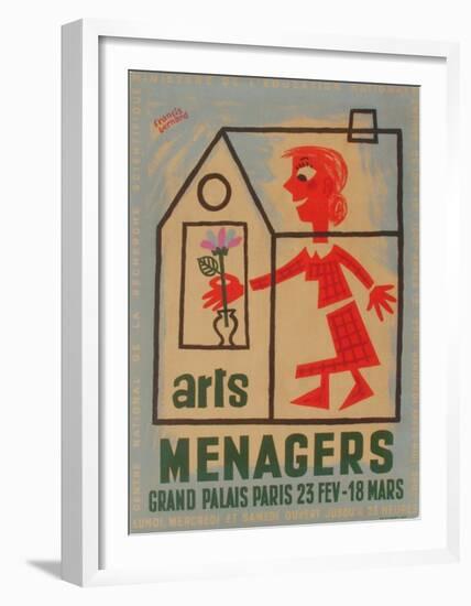 Salon des Arts Ménagers 56-Francis Bernard-Framed Premium Edition