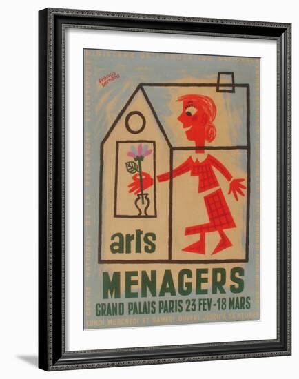 Salon des Arts Ménagers 56-Francis Bernard-Framed Premium Edition