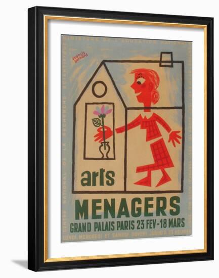 Salon des Arts Ménagers 56-Francis Bernard-Framed Premium Edition