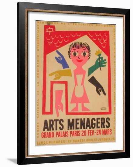 Salon des Arts Ménagers 57-Francis Bernard-Framed Collectable Print