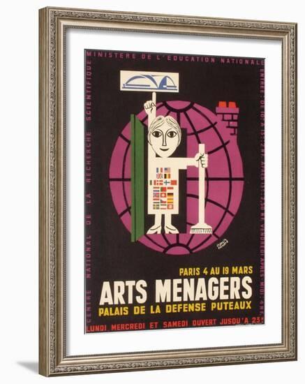 Salon des Arts Ménagers 61-Francis Bernard-Framed Premium Edition
