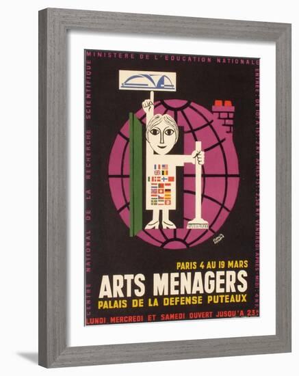 Salon des Arts Ménagers 61-Francis Bernard-Framed Premium Edition