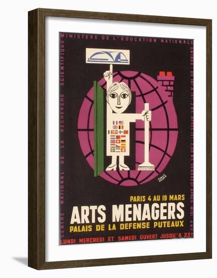 Salon des Arts Ménagers 61-Francis Bernard-Framed Premium Edition