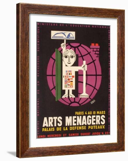 Salon des Arts Ménagers 61-Francis Bernard-Framed Premium Edition