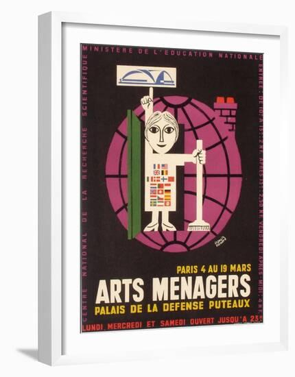 Salon des Arts Ménagers 61-Francis Bernard-Framed Premium Edition