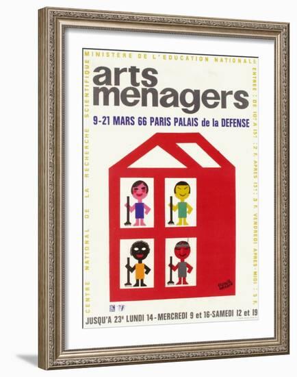 Salon des Arts Ménagers 66-Francis Bernard-Framed Premium Edition