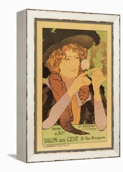Salon Des Cent-5Th Exhibition-Georges de Feure-Framed Stretched Canvas