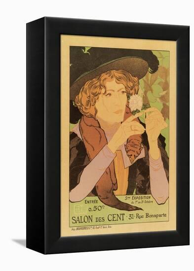 Salon Des Cent-5Th Exhibition-Georges de Feure-Framed Stretched Canvas