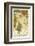 Salon Des Cent, Hall De La Plume-Alphonse Mucha-Framed Premium Giclee Print