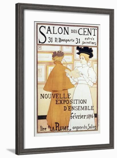 Salon Des Cent Nouvelle Exposition-Vintage Apple Collection-Framed Giclee Print