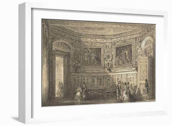 Salon Louis XIII-null-Framed Giclee Print