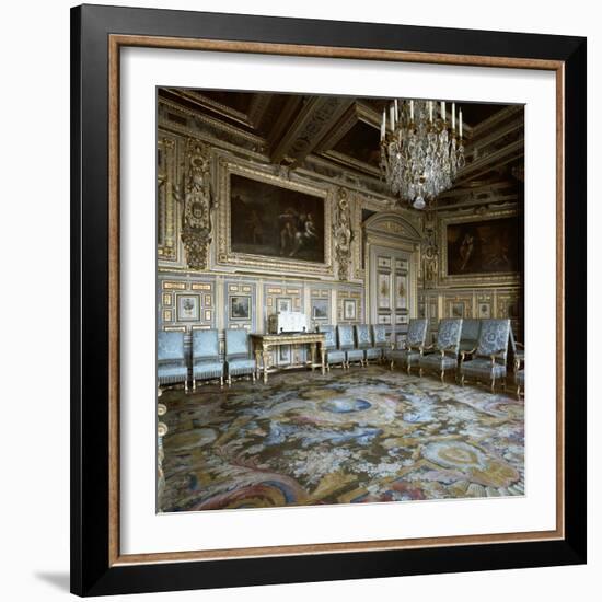 Salon of Louis XIII in Fontainebleau, 17th century-Unknown-Framed Photographic Print
