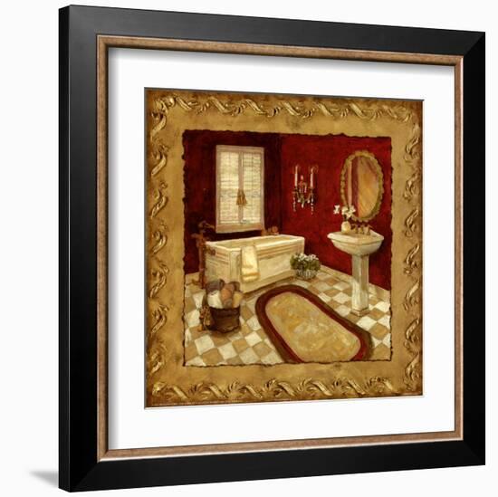 Salon Rouge I-Charlene Winter Olson-Framed Art Print