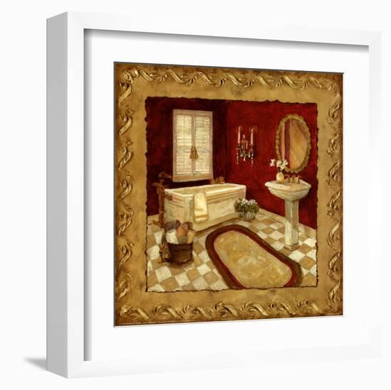 Salon Rouge I-Charlene Winter Olson-Framed Art Print