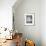 Salon, with Door Open into Dining Room - Hotel Lauzen-Unknown-Framed Photographic Print displayed on a wall