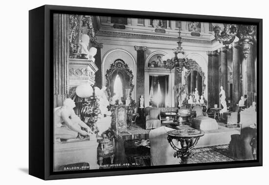 Saloon, Powerscourt House, County Wicklow, 1890-Robert French-Framed Premier Image Canvas