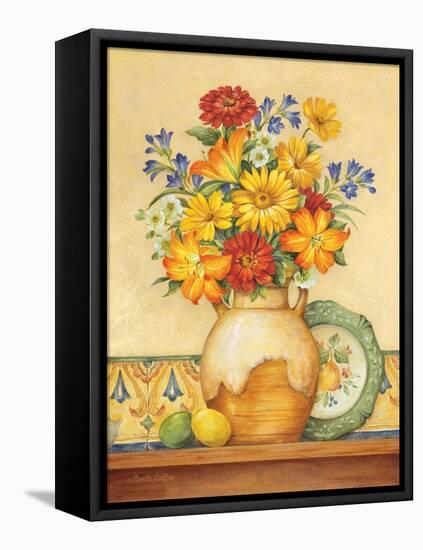 Salsa Lilies-Pamela Gladding-Framed Stretched Canvas