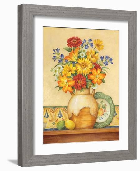 Salsa Lilies-Pamela Gladding-Framed Art Print