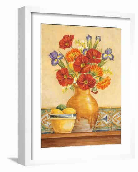 Salsa Poppies-Pamela Gladding-Framed Art Print