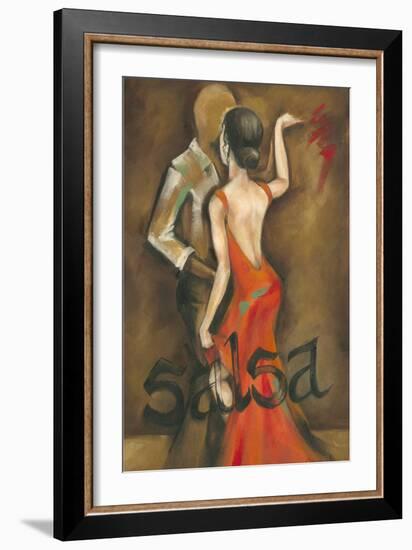 Salsa-Jennifer Goldberger-Framed Art Print