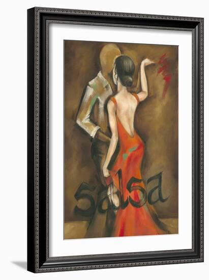 Salsa-Jennifer Goldberger-Framed Art Print