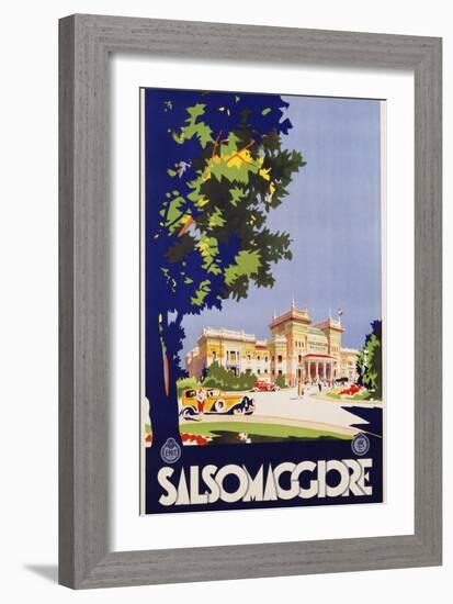 Salsomaggiore Poster-null-Framed Giclee Print