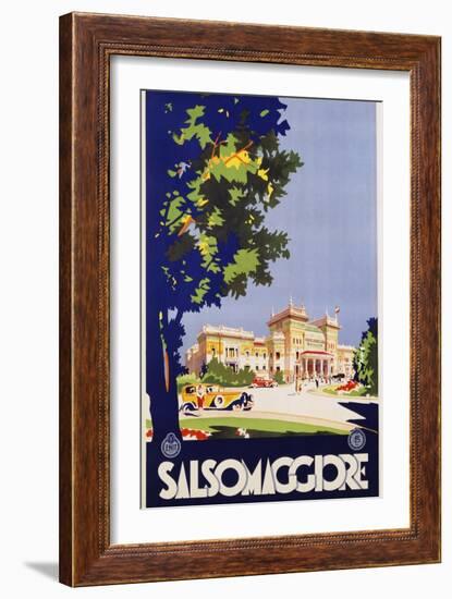 Salsomaggiore Poster-null-Framed Giclee Print