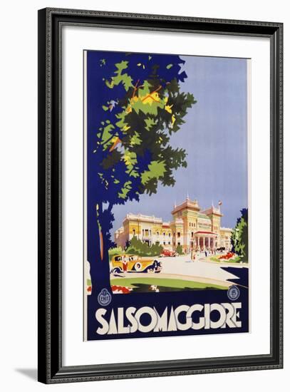 Salsomaggiore Poster-null-Framed Giclee Print