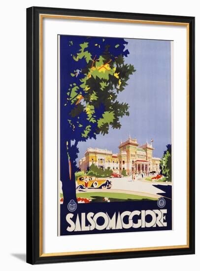 Salsomaggiore Poster-null-Framed Giclee Print