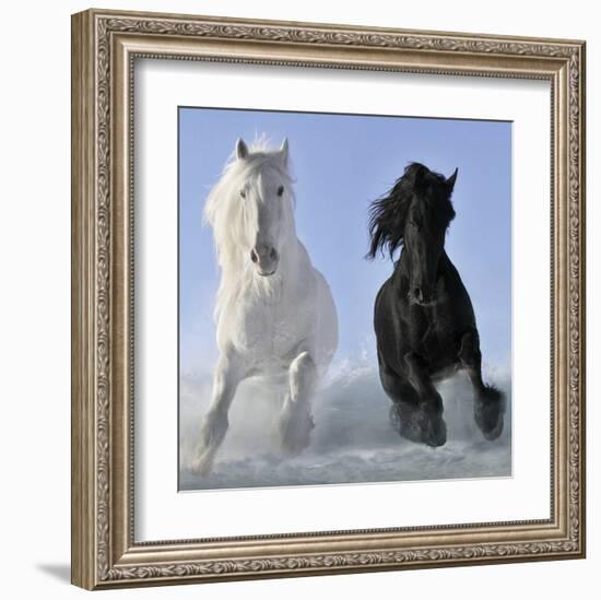 Salt And Pepper (detail)-V^ Makarova-Framed Art Print