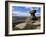 Salt Cellar Rock, Derwent Edge, with Purple Heather Moorland, Peak District National Park, Derbyshi-Neale Clark-Framed Photographic Print