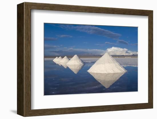 Salt Cones, Salar De Uyuni, Potosi, Bolivia, South America-Gabrielle and Michel Therin-Weise-Framed Photographic Print