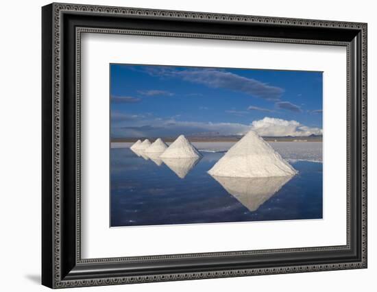 Salt Cones, Salar De Uyuni, Potosi, Bolivia, South America-Gabrielle and Michel Therin-Weise-Framed Photographic Print