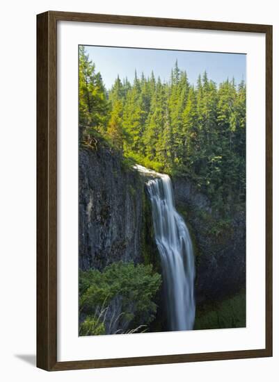 Salt Creek Falls, Willamette National Forest, Oregon, USA-Michel Hersen-Framed Photographic Print
