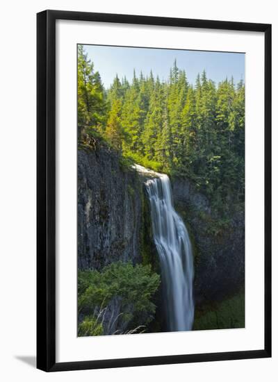 Salt Creek Falls, Willamette National Forest, Oregon, USA-Michel Hersen-Framed Photographic Print