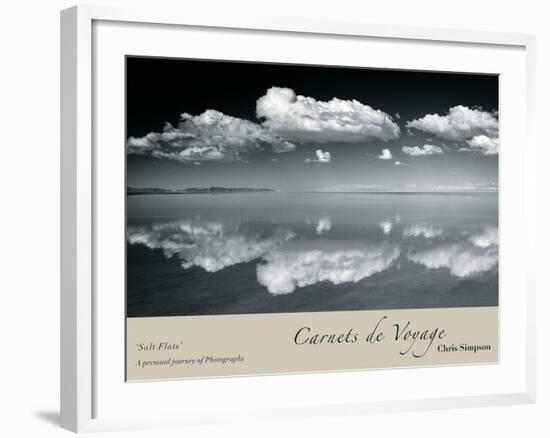 Salt Flats IV-Chris Simpson-Framed Giclee Print