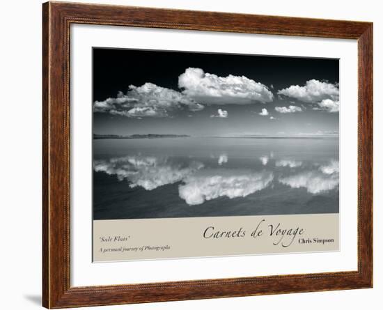 Salt Flats IV-Chris Simpson-Framed Giclee Print