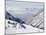 Salt Lake Valley and Fresh Powder Tracks at Alta, Alta Ski Resort, Salt Lake City, Utah, USA-Kober Christian-Mounted Photographic Print